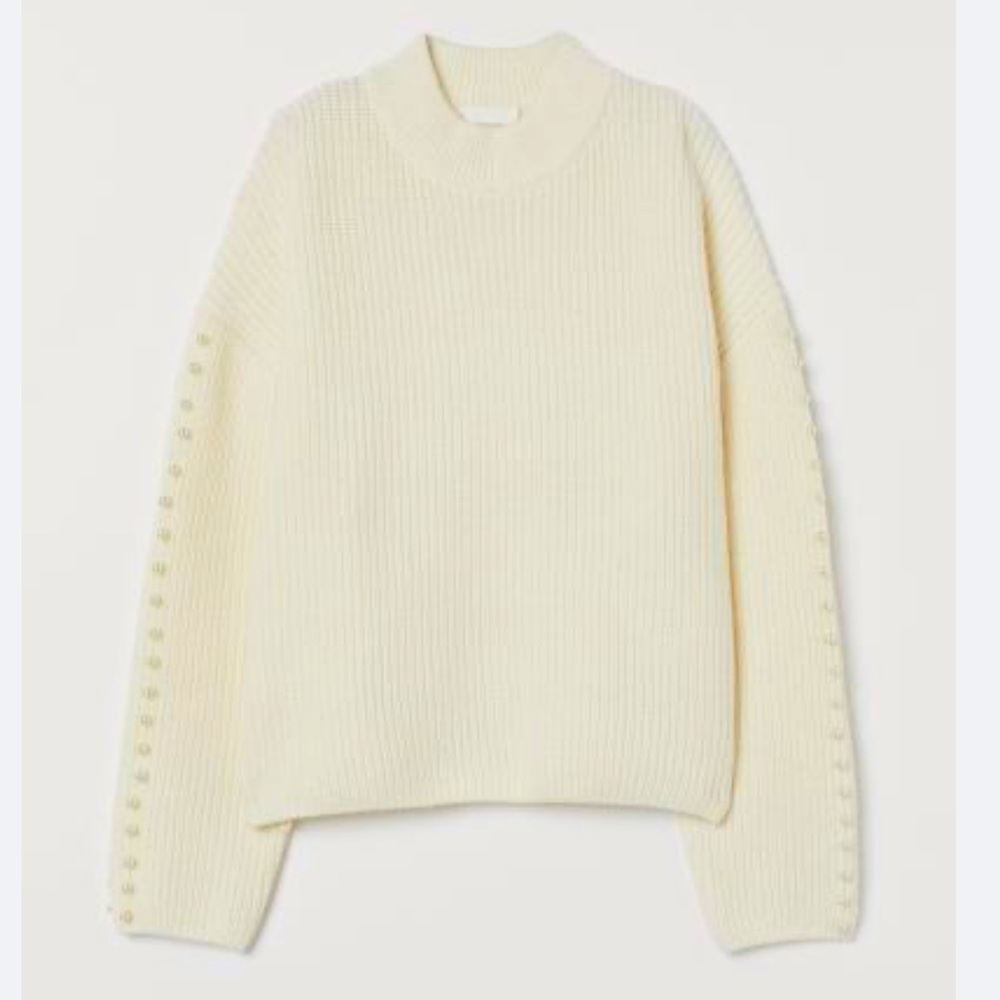H&M Pearl Sweater, XS